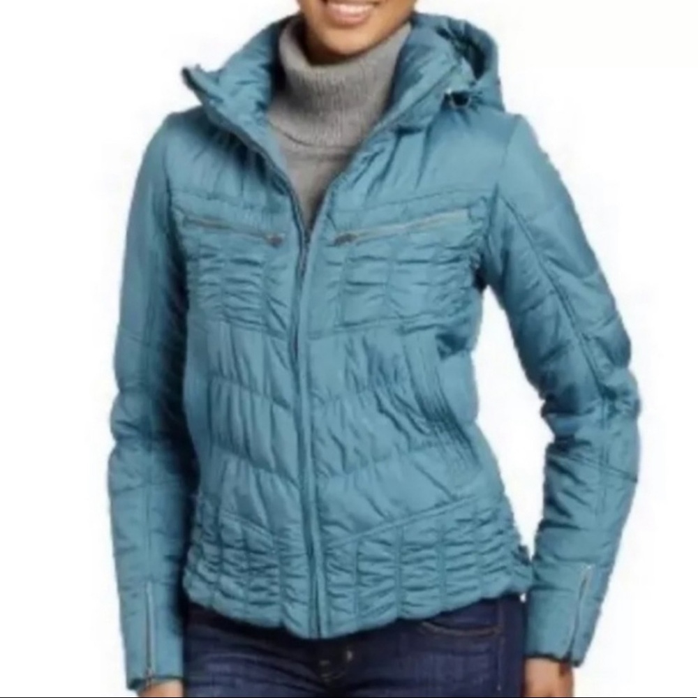 Prana Breathe Puffer Jacket - Turquoise